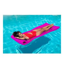 Cascade Oasis Deluxe Water Sports Float, Foam Pool Float, Adult and Kids, Unisex, Pink New
