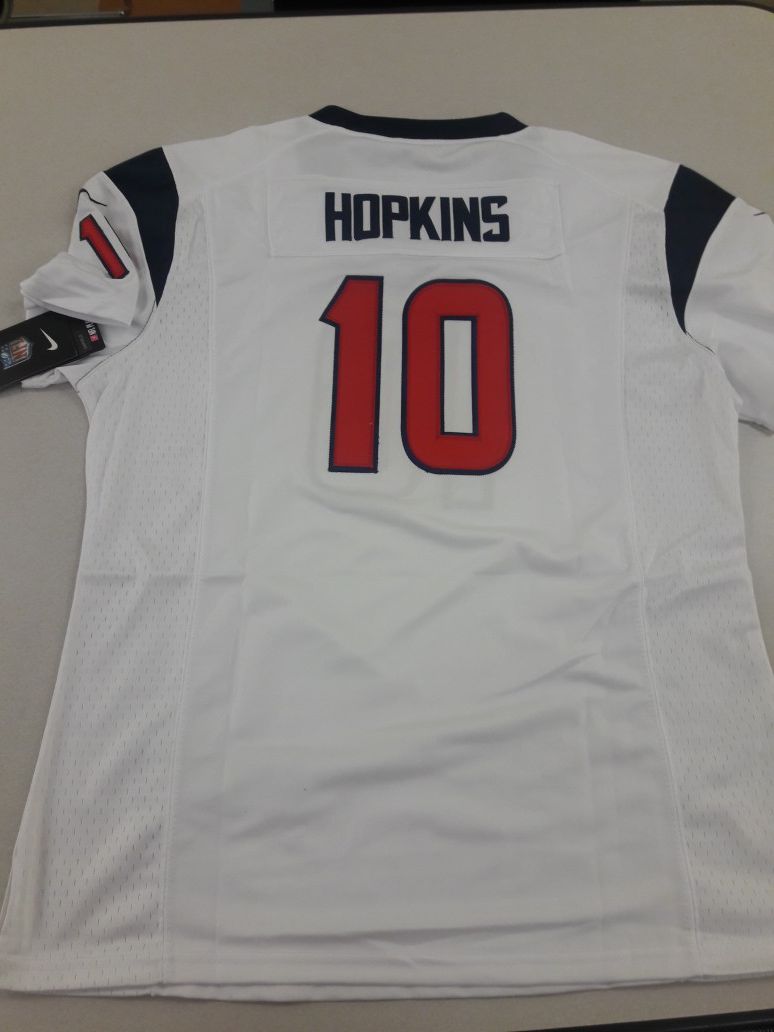 Texans jersey Deandre Hopkins WOMENS new white small and large