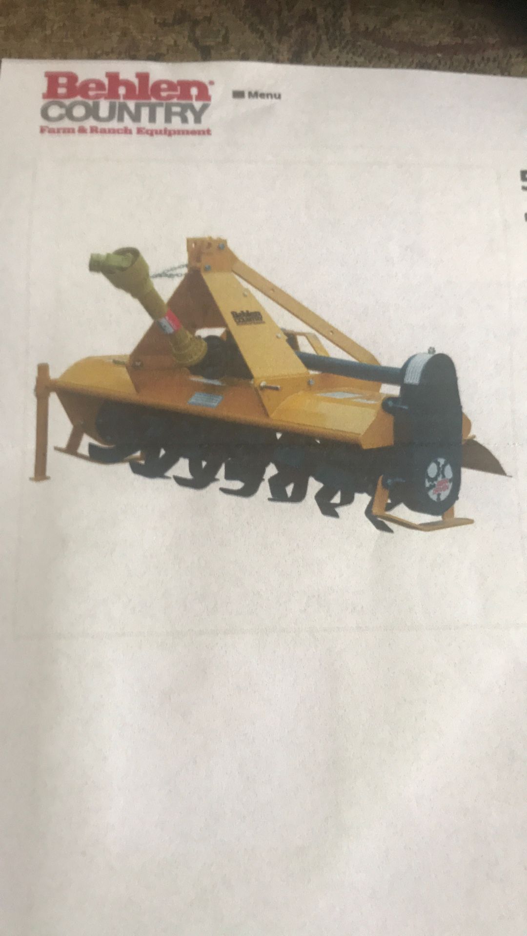 Roto Tiller