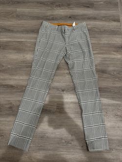 Zara Men’s Patterned Dress Pants – Slim Fit, Size 32