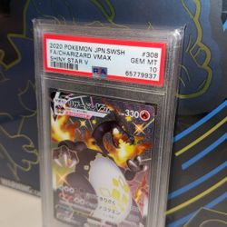 Charizard Shiny Star Vmax Japanese PSA 10