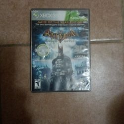 Xbox 360 Batman Arkham Asylum Game.