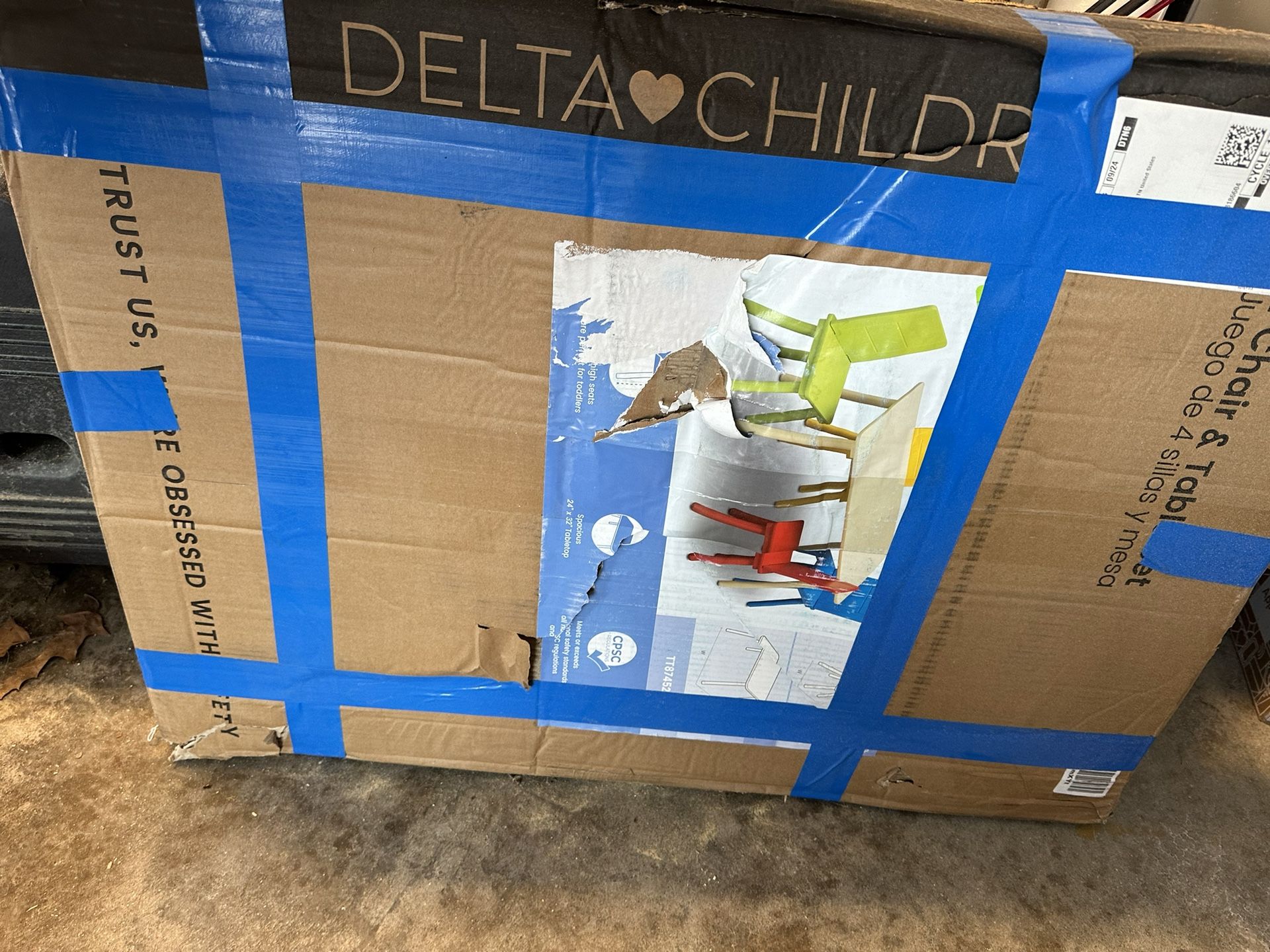 Child Table And Chairs