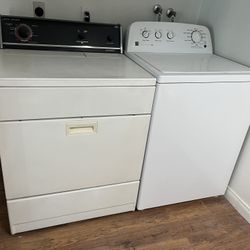 Washer and dryer