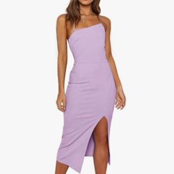 Light Purple Midi Dress - Size M