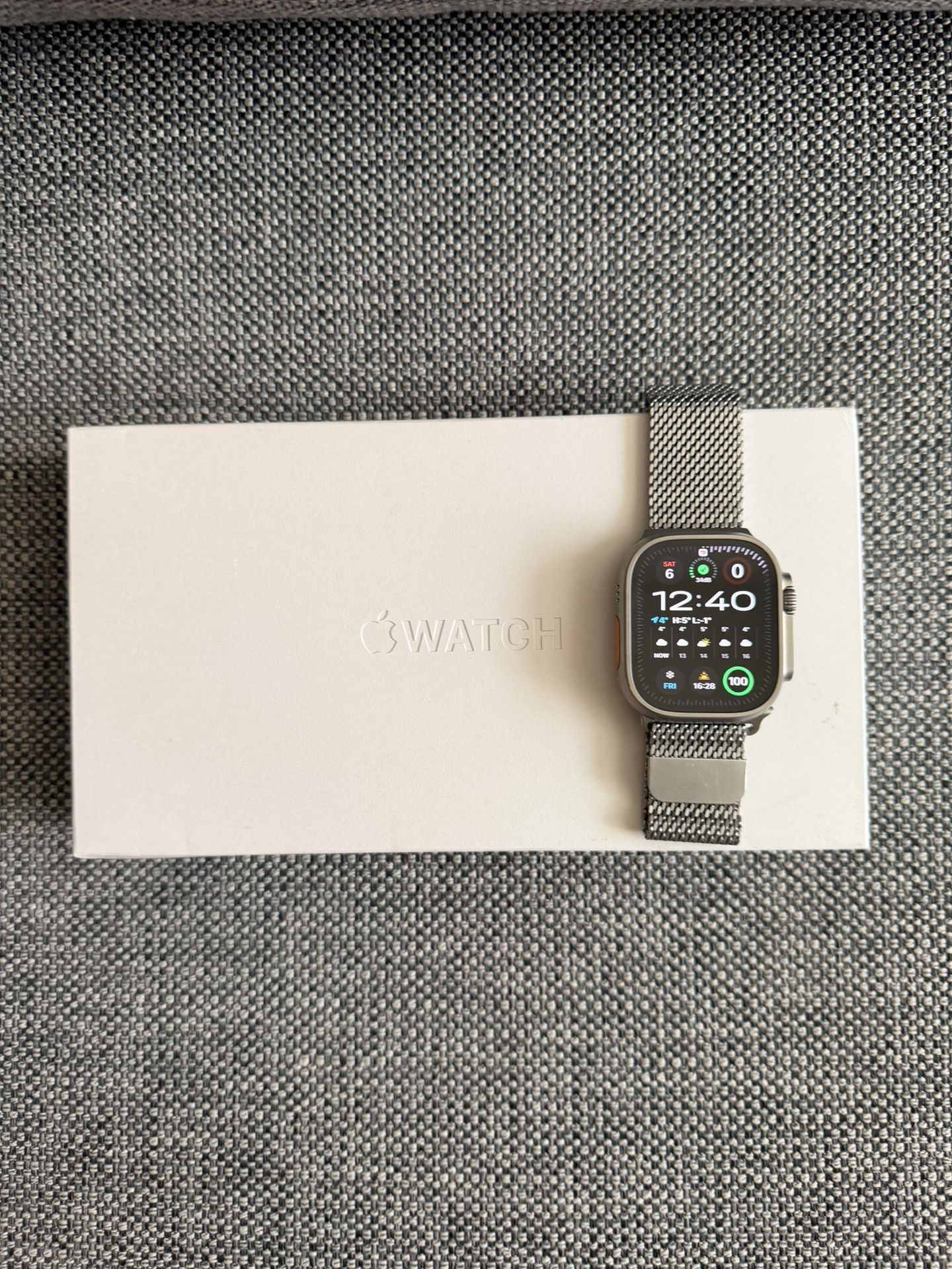 Apple Watch Ultra 3 Natural Titanium