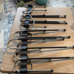 Magic pants hangers, 2 pack, space savers, make space in your closet with these , NEW !!