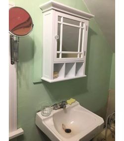 White Medicine Cabinet