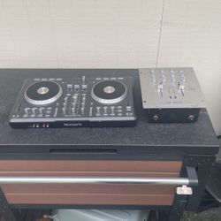 Numark Mixtrack Pro And Stratton Preamp Mixer