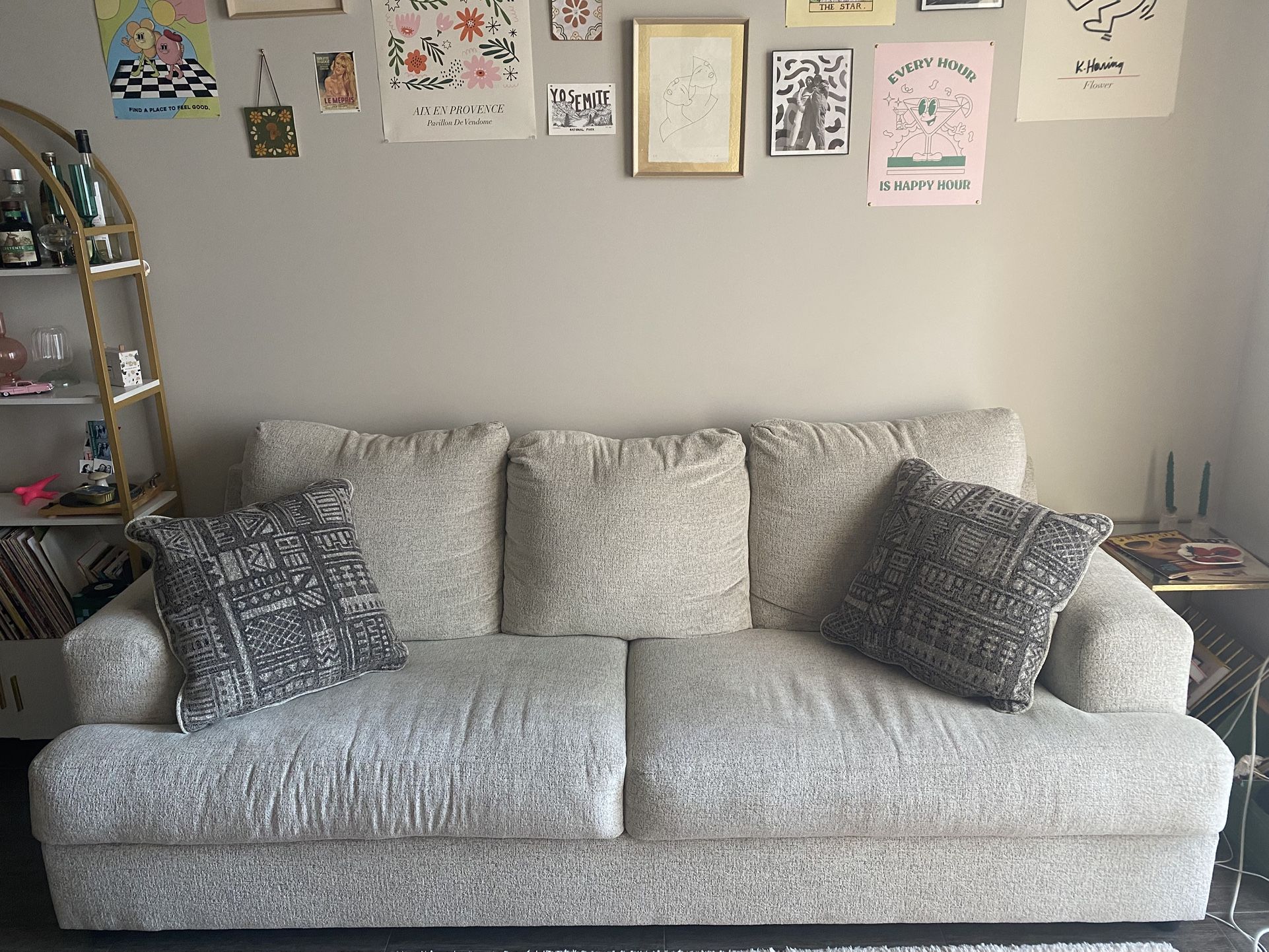 Beige Couch Ashley Furniture 