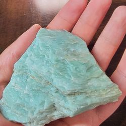 Stunning Ocean-Blue Fossil-Era Rock – Millions of Years Old