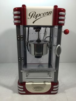 Nostalgia Electrics RKP630 Retro Series Kettle Popcorn Maker