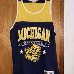Michigan Mitchell And Ness Tank Top