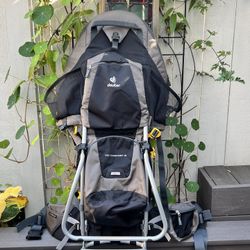 Deuter kid comfort III Child Carrier Hiking Backpack 