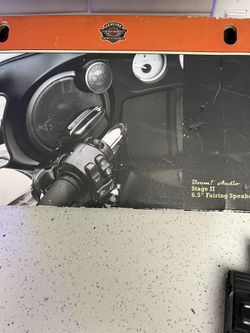 Street glide stage 2 front fairing speakers 