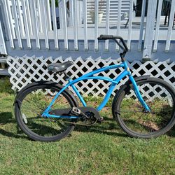 26-in single speed beach cruiser bike with new chain ready to ride