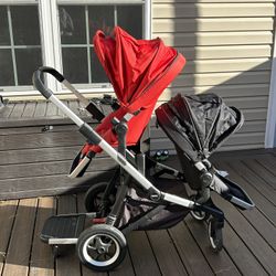 Thule Sleek Stroller With Accessories