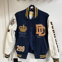 Nike Air Patriots Varsity Jacket Wool Leather Sleeves Men’s Size S