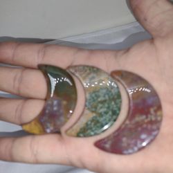 Ocean Jasper Moon Set Of 3