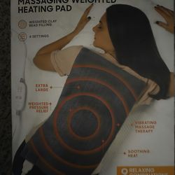 Massaging Weighted heating pad