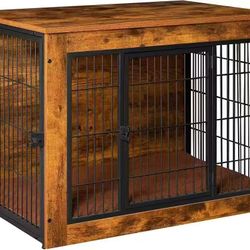 Dog Crate Furniture with Cushions $80