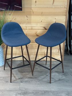 Blue barstool chairs - Dorel Home Products