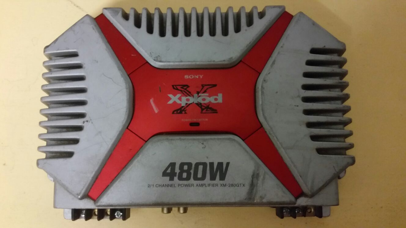 SONY Xplod 480w 2/1-Ch Amplifier mdl.XM-2280GTX