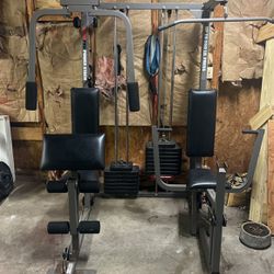 In Home Gym Equipment.multiple Exercises