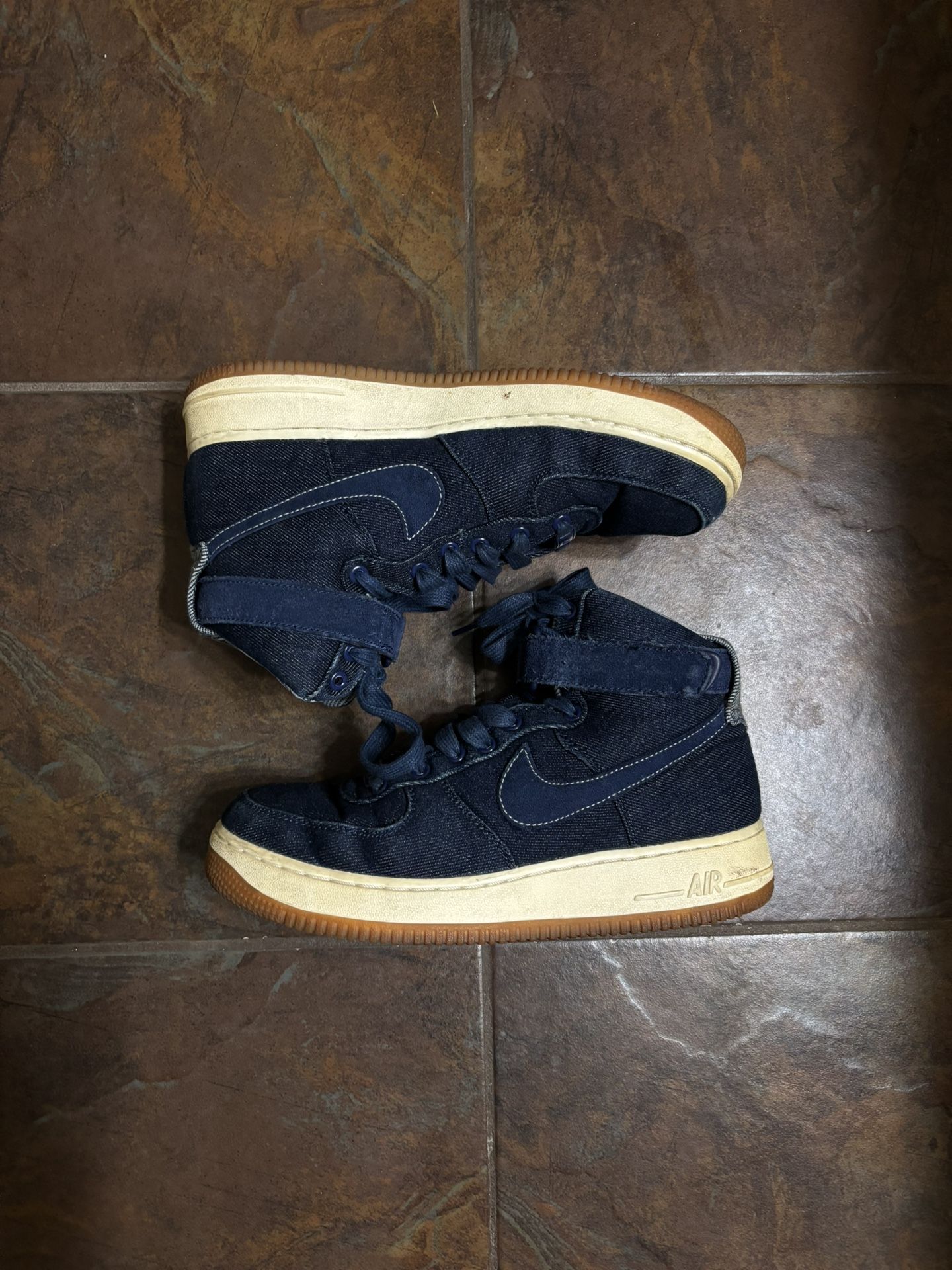 Nike Air Force 1 Hi SE Binary Blue/ Muslin-Sail