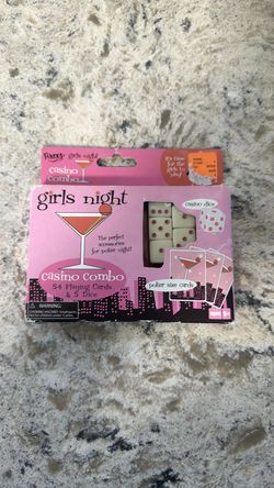 Girls Night Casino Combo Cards and Dice