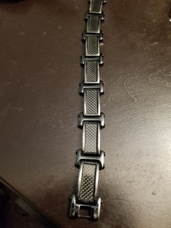 WCJ Carbon FIber Black Men's Bracelet