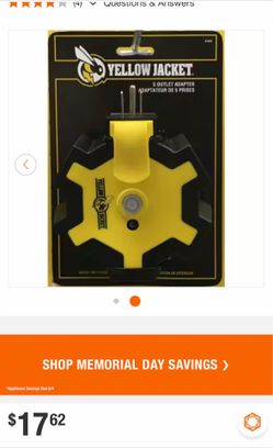 Yellow Jacket Power Adapter 🐝