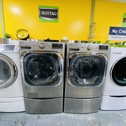 Lg Jumbo Washer And Dryer No Credit Needed