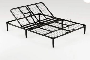 NEW Adjustable Metal Bed Frame Base