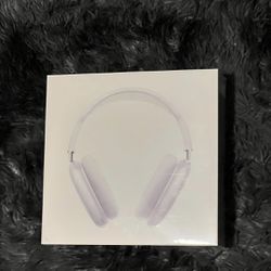 Silver Airpod Max Headphones 