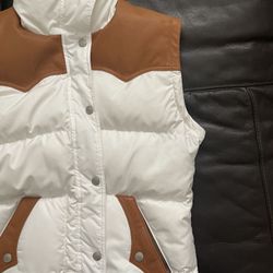 Vest/jacket. Soft. Down.  Size Large  