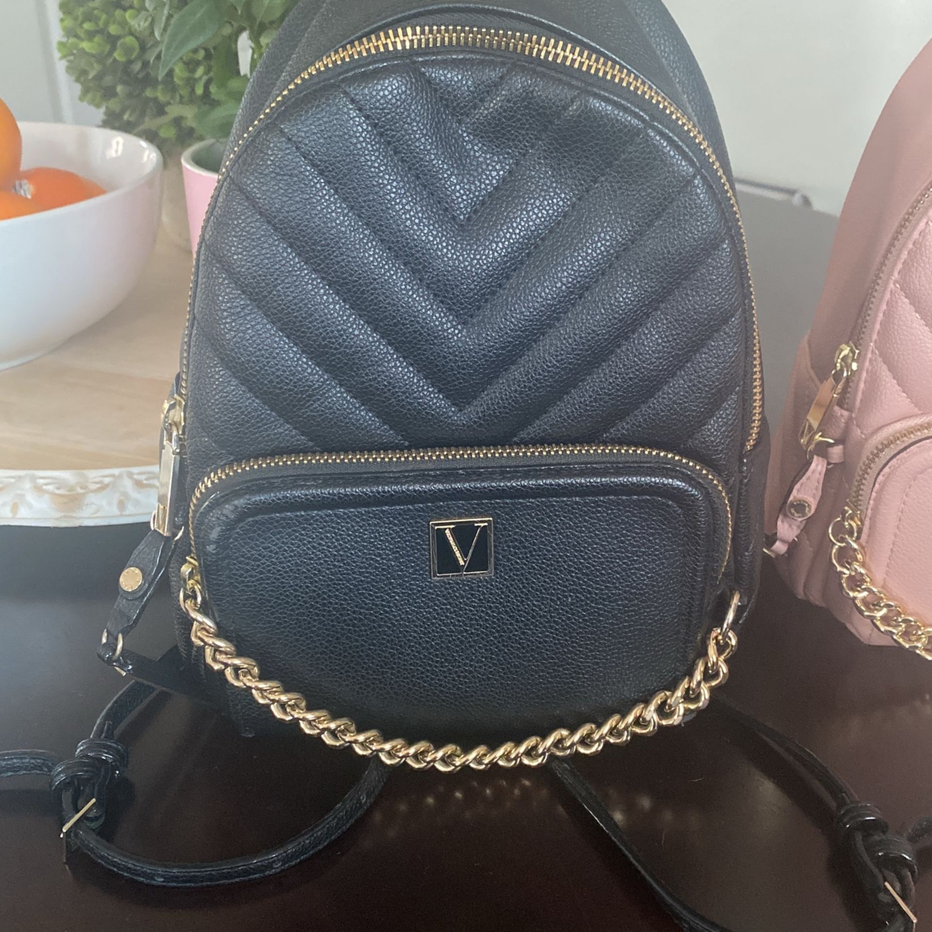 Victoria Secret Mini Back Packs/ Hand Bags  35$ Each Or 50$ For Both