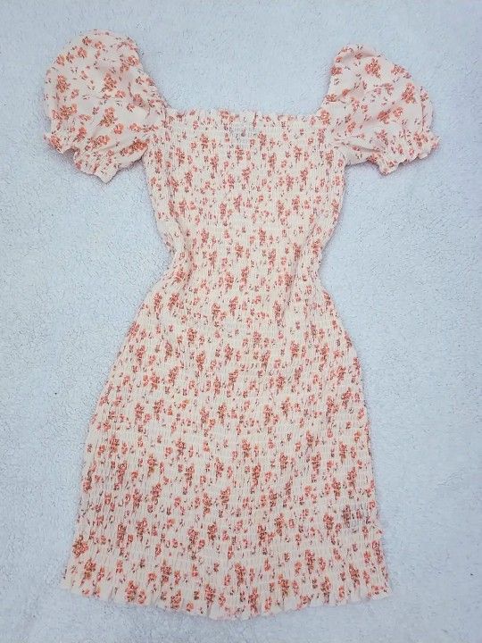 ✅️ Floral Dress On/ Off Shoulder • Size S• Great Condition• $12firm