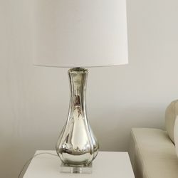 Two Silver Lamps
