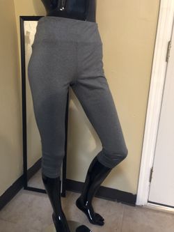 Women grey reebok leggings size L
