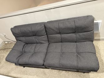 Adjustable Futon Sofa Bed – $70 🛋️