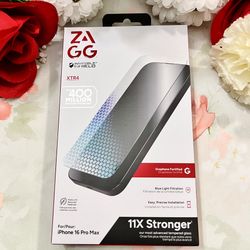 NWT ZAGG Invisible Shield 11X Stronger Screen Protector For iPhone 16 Pro Max