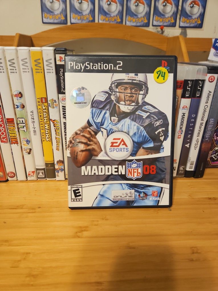 Madden NFL 08 for Play Station 2 Ps2