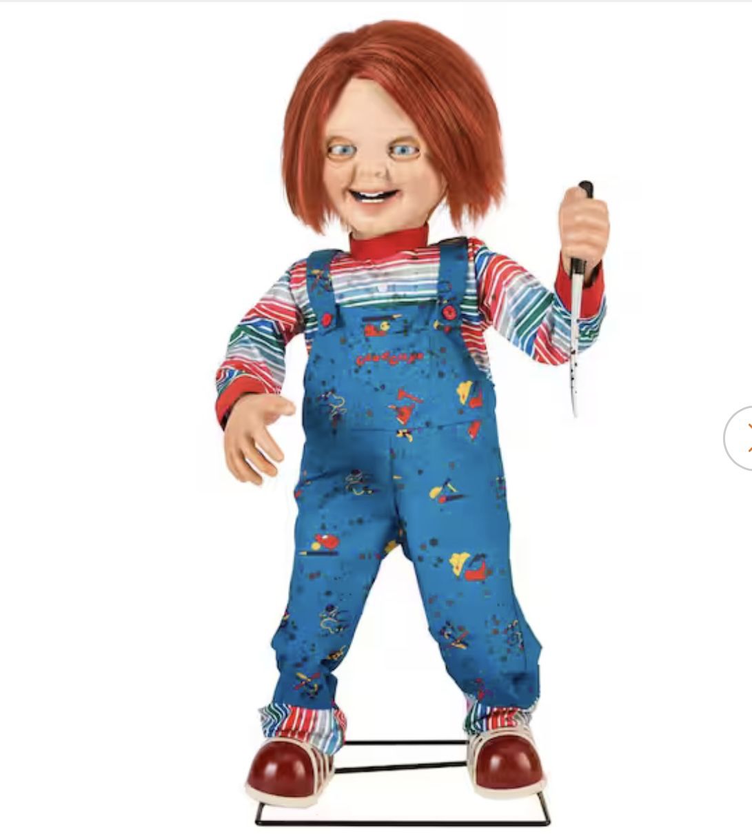 3.5 ft. Animated Chucky Doll