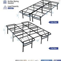 Full Or Twin Platform Frame