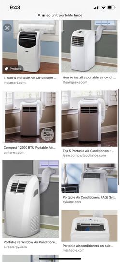 Brand new high end AC unit portable for large room or living room