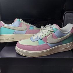 Air Force 1 Spring Patchwork Size 9.5