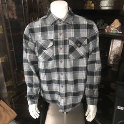 Lee Flannel Shirt Jacket Bonded With Thermal Lining 