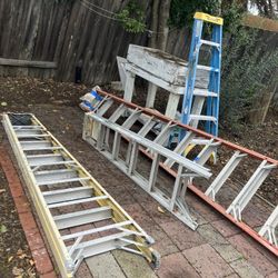 Ladders: 6ft, 12ft