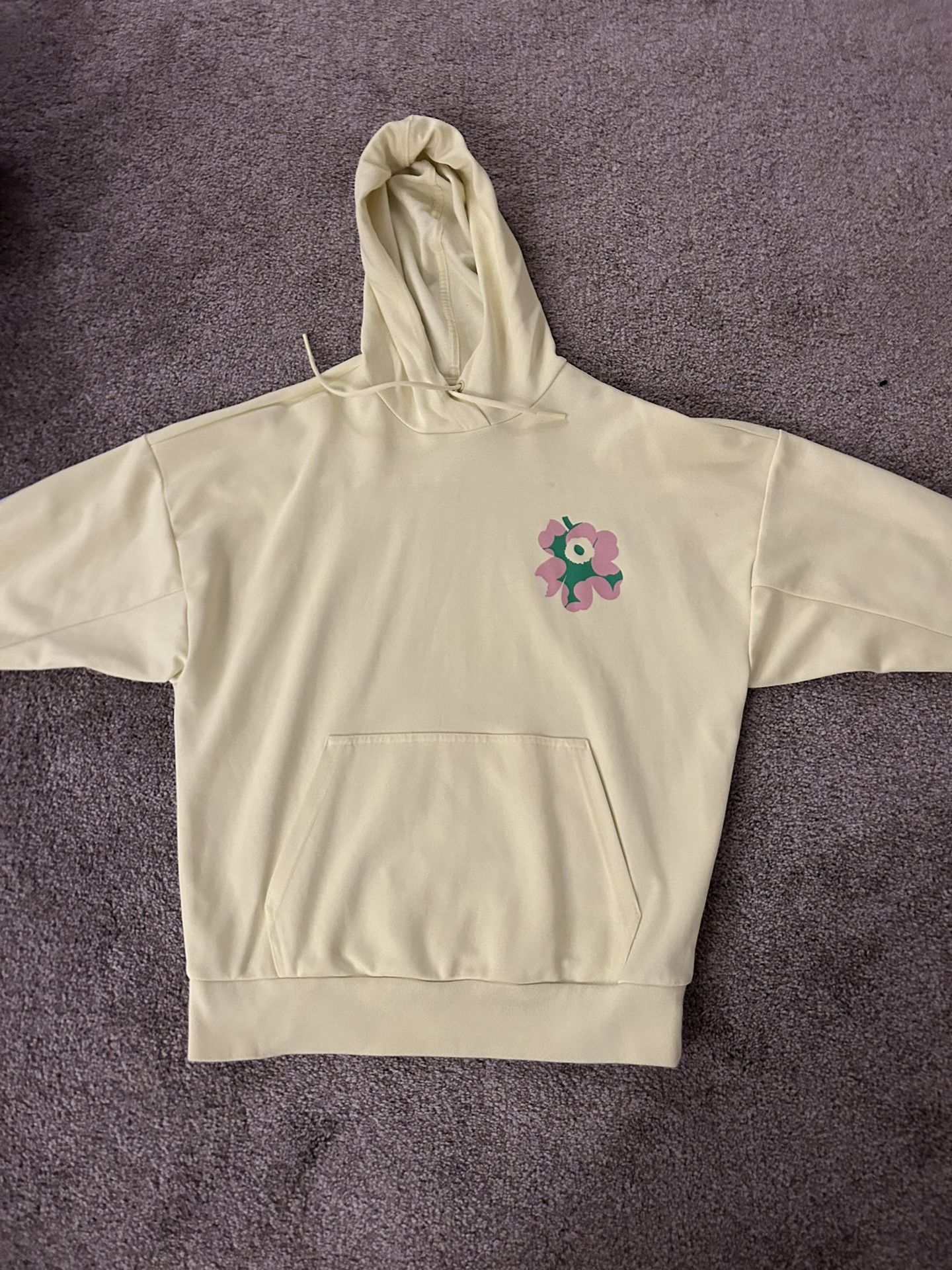 Medium Yellow Adidas Hoodie